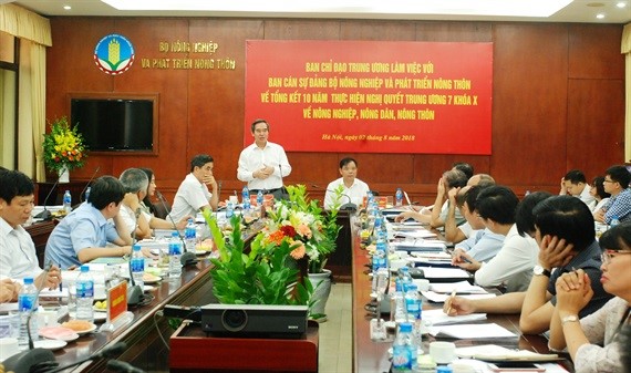 Toàn cảnh buổi làm việc